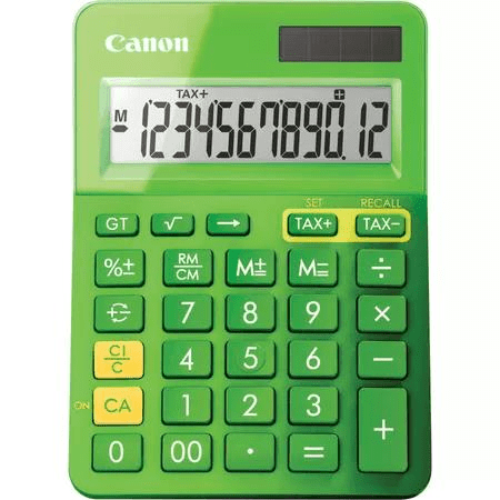 Canon LS-123K Basic Calculator Green 9490B002