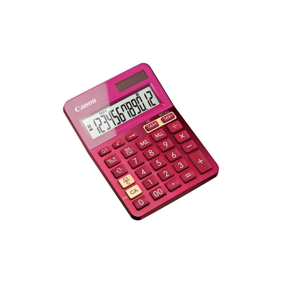 Canon LS-123K Basic Calculator Pink 9490B003