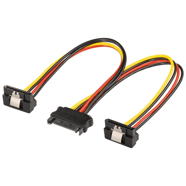 Goobay SATA 1x Male to 2x Female Split Power Cable 95115