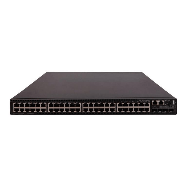 H3C S5130S-52S-PWR-HI 48-port GbE PoE+ Managed Switch with 4x SFP+ Ports 9801A1ML