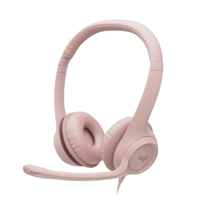 Logitech H390 USB Computer Headset Rose 981-001281