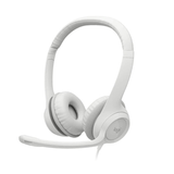 Logitech H390 USB Computer Headset White 981-001286