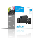 Astrum SM020 Multimedia USB Speakers 11W RMS 2.1 Channels with Woofer A13002-B