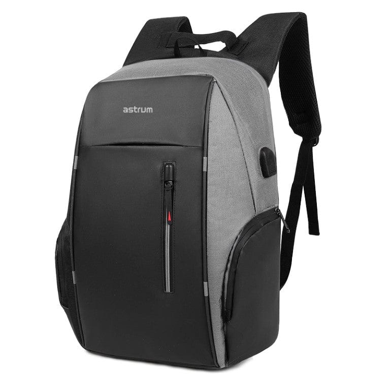 Astrum LB210 15-inch Notebook Backpack with USB - Grey A21121-T