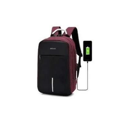 Astrum LB220 Oxford 300D 15-inch Notebook Backpack Red Black A21122-N