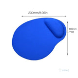 Tuff-Luv Ultra Slim Wrist Supporter Mouse Pad Blue A4_ 69