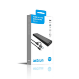 Astrum EN110 USB-C NVMe M.2 SATA SSD Enclosure A84011-B