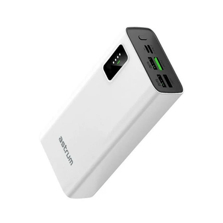 Astrum PB330 30000mAh 22.5W Power Bank White A91533-Q