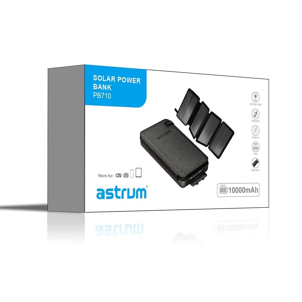 Astrum PB710 10000mAh Solar Power Bank A91571-B