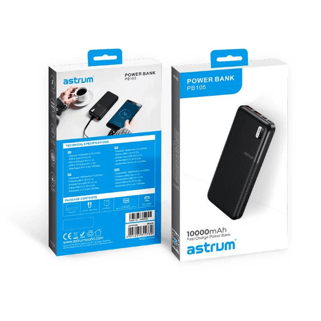 Astrum PB105 10000mAh Fast Charge Powerbank A91610-B