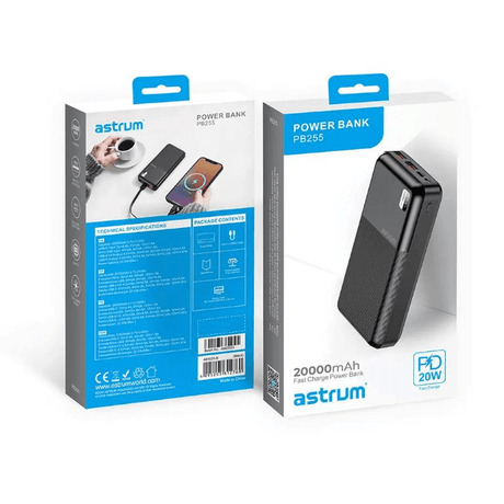 Astrum PB255 20000mAh 20W Powerbank A91625-B