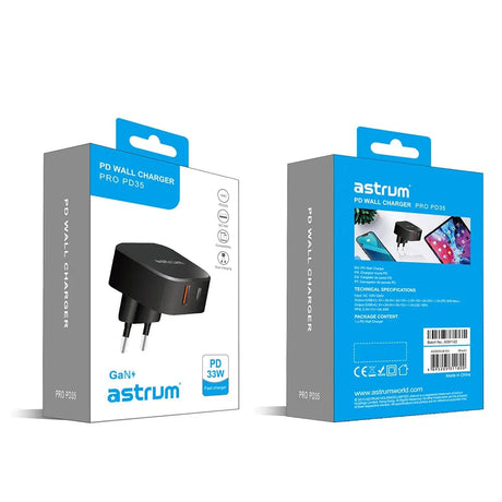 Astrum PD35 Pro 30W USB-C Wall Charger A92655UBEU