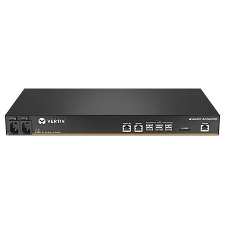 Vertiv Avocent ACS8000 8-port Console System with Dual AC PSU and Analog Modem ACS8008MDAC-404