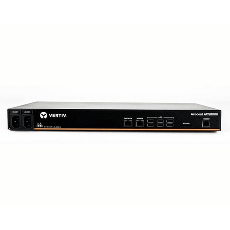 Vertiv Avocent ACS8000 16-port Console System with Dual AC PSU and Analog Modem ACS8016MDAC-404