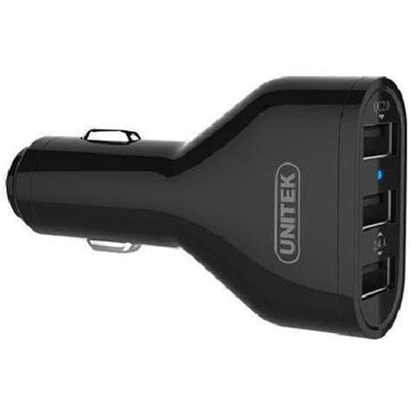 Unitek Y-P527 3-port QC2.0 USB Car Charger Black ADA-CAR-3USB-CHARGER