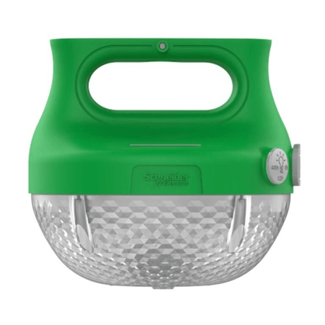 Schneider Electric Mobiya Original 280 Lumens Portable Lantern with Solar Panel AEP-LR01-S2000