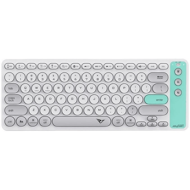 Alcatroz Jellybean Air Dock 2 Wireless Keyboard Winter White AIRDOCK2WW