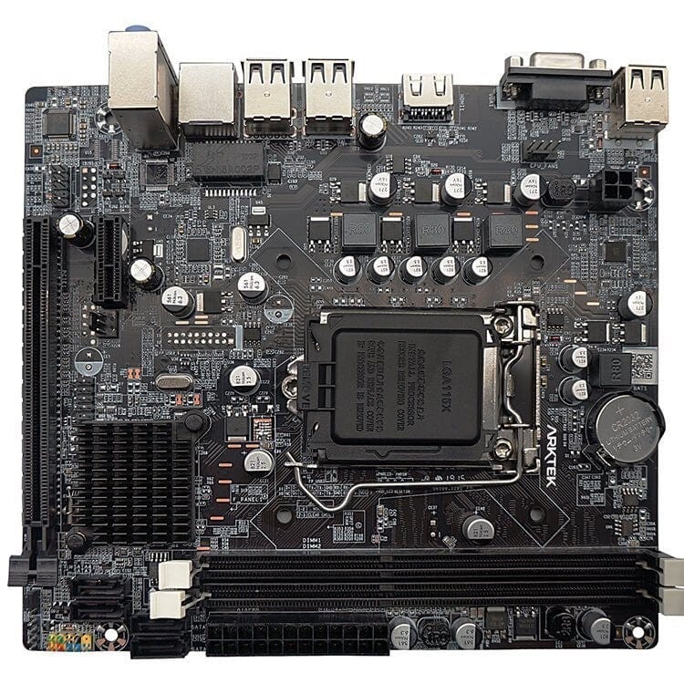 Arktek Intel H61 Intel Socket LGA1155 Micro-ATX Motherboard AK-H61M