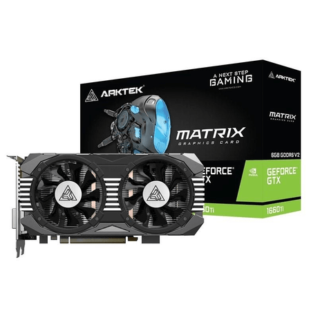 Arktek Nvidia Geforce GTX 1660 Ti V2 6GB GDDR6 Graphics Card AKN1660TID6S6GH1