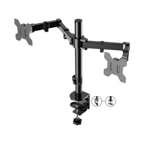 Parrot Econo Dual Arm Monitor Bracket AL6005