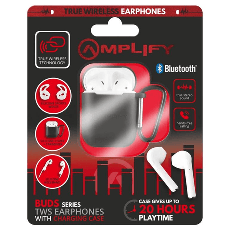 Amplify Buds Series True Wireless Earphones Black AM-1119-BK