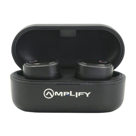 Amplify Zodiac Series TWS Earphones with Charging Case Black AM-1124-BK