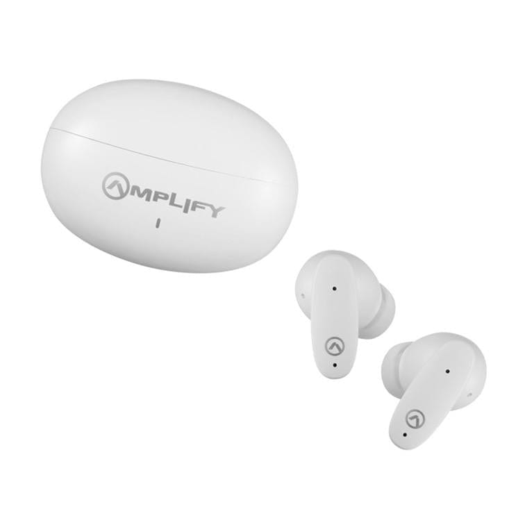 Amplify SoundSync Series Wireless Earbuds with Charging Case White AM-1131-WT