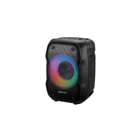 Amplify Frenzy Series Bluetooth Speaker Black AM-3400-BK