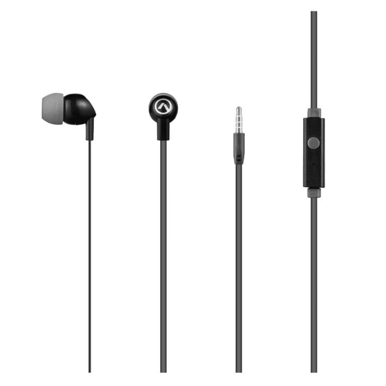 Amplify Vibe Series Earphones Black Grey AMP-1003-BKGR(V2)