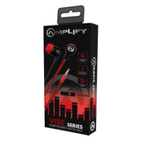 Amplify Vibe Series Earphones Black Red AMP-1003-BKRD(V2)