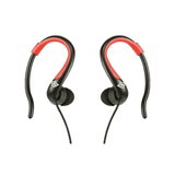 Amplify Sport Rapid Series Earbuds with Pouch Black Red AMS-1303-BKRD