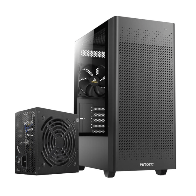 Antec NX500M m-ATX Gaming PC Case with ATOM V350 350W Power Supply ANTEC02