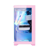 Armaggeddon Aquaron MicroATX Gaming Case - Pink AQUARONPNK