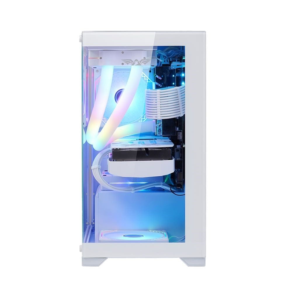 Armaggeddon Aquaron MicroATX Gaming Case - White AQUARONWHT