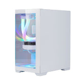 Armaggeddon Aquaron MicroATX Gaming Case - White AQUARONWHT