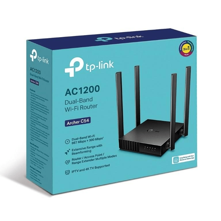 TP-Link Archer C54 AC1200 Dual-Band Wi-Fi 5 Router