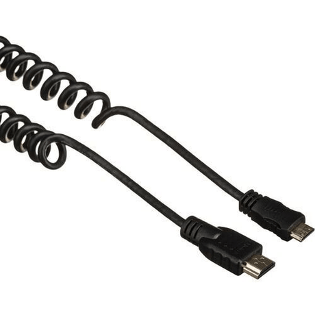 Atomos Coiled 19.7 to 25.6-inch Mini-HDMI to HDMI Cable ATOMCAB009