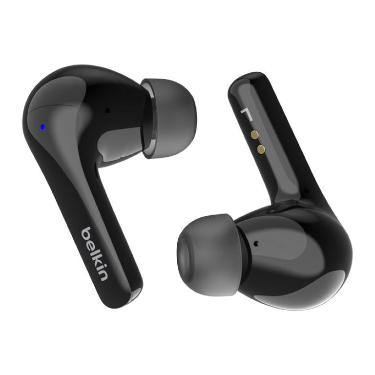 Belkin SoundForm Motion True Wireless In-Ear Earbuds Black AUC010BTBK