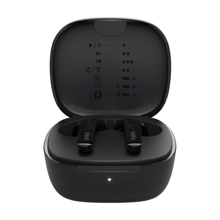 Belkin SoundForm Motion True Wireless In-Ear Earbuds Black AUC010BTBK