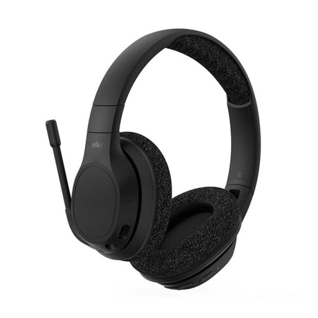 Belkin SoundForm Adapt Over-Ear Wireless Bluetooth Headset with Microphone Black AUD005BTBLK