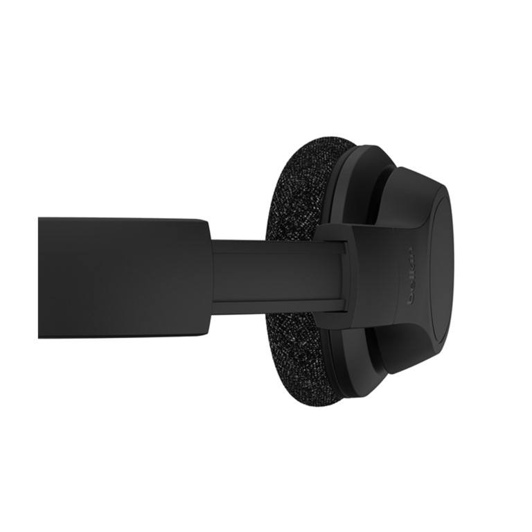 Belkin SoundForm Adapt Over-Ear Wireless Bluetooth Headset with Microphone Black AUD005BTBLK