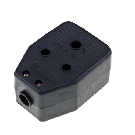 LinkQnet Janus Socket Adapter Black AUS AOK-12B (BLACK)