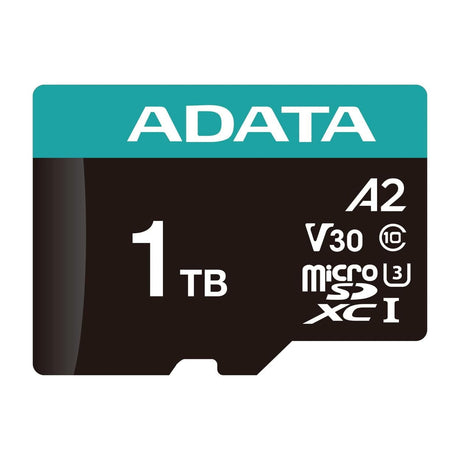 ADATA 1TB MicroSDXC Memory Card AUSDX1TUI3V30SA2-RA1