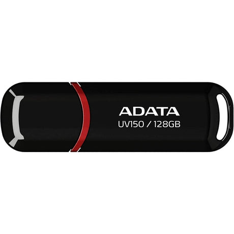 ADATA 128GB Type-A Portable USB Flash Drive Black AUV150-128G-RBK