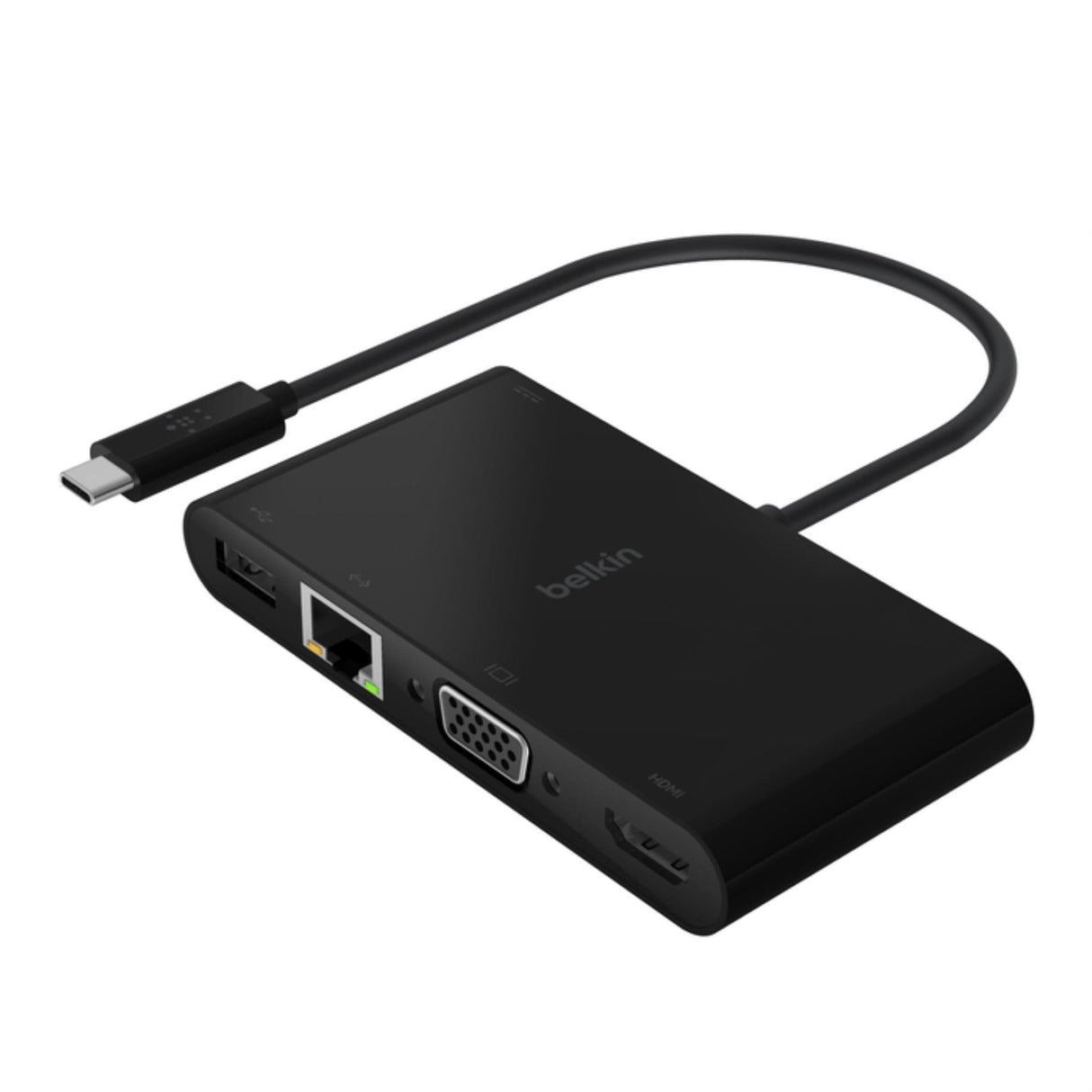 Belkin 100W 5-in-1 USB-C Multimedia and Charge Adapter Black AVC004BTBK