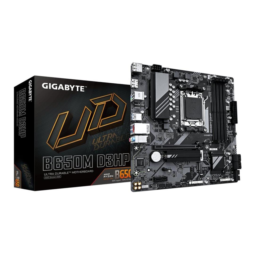 Gigabyte B650M D3HP AMD Socket AM5 micro ATX Motherboard