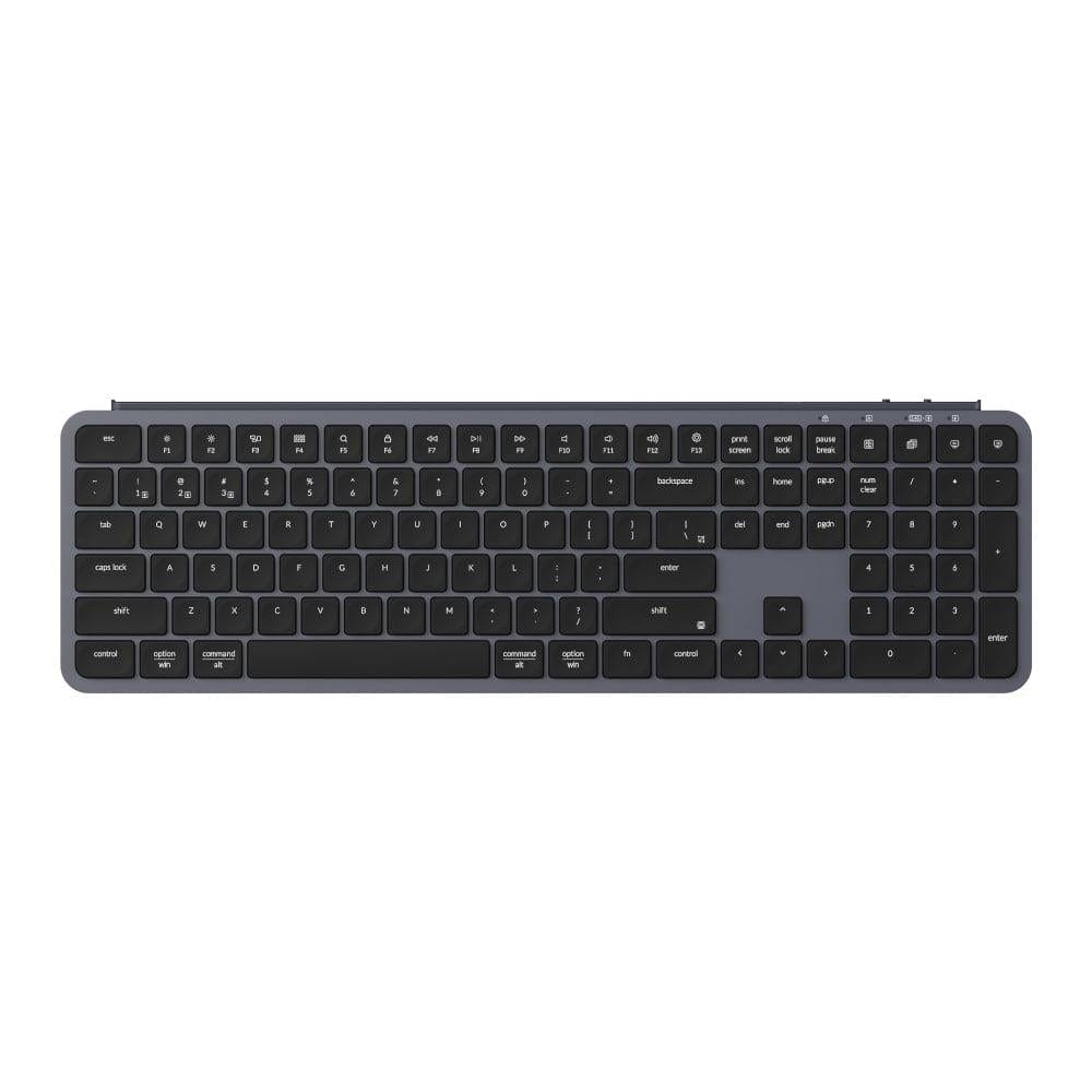 Keychron B6 Pro Ultra-Slim 100 Wireless Keyboard - Space Grey B6P-K1