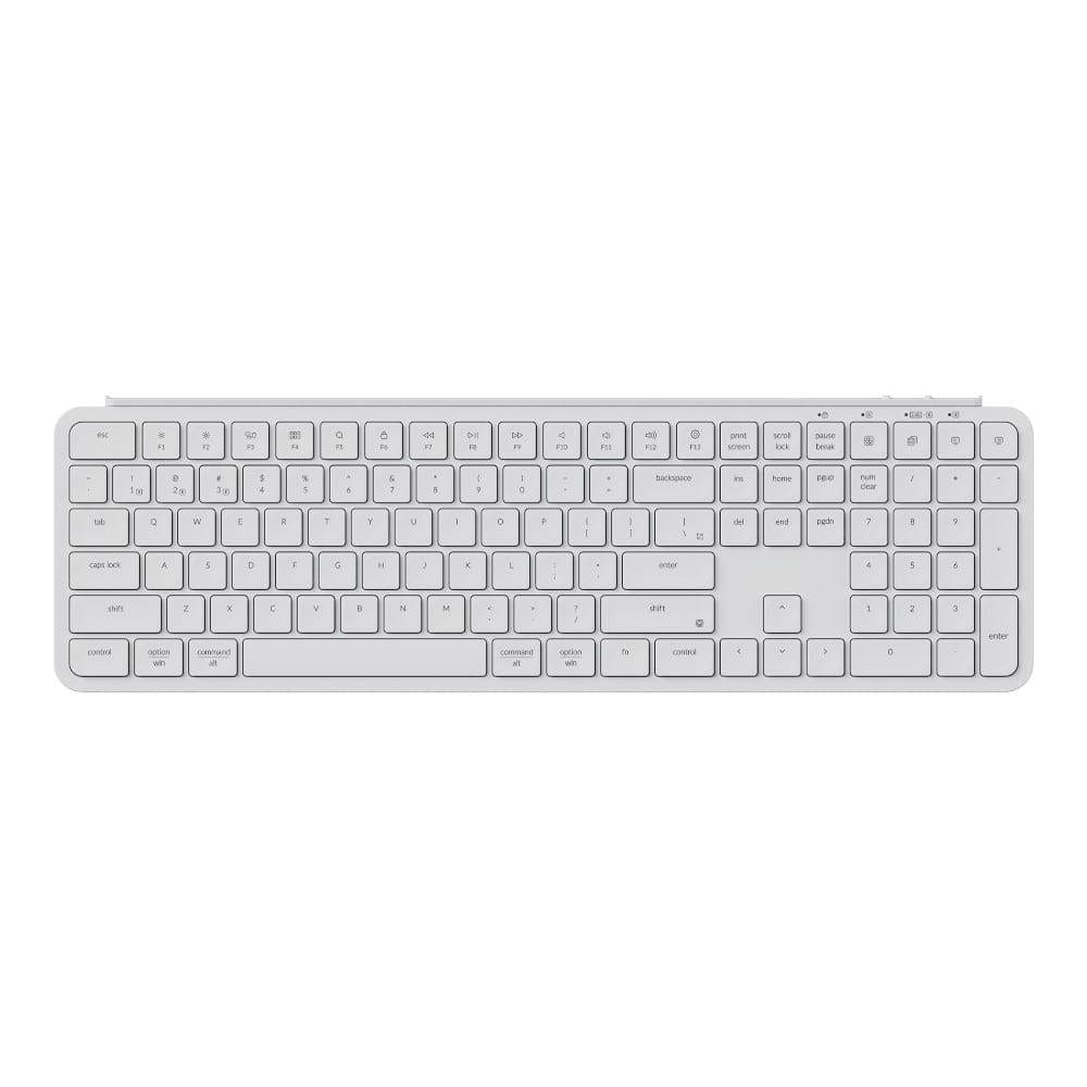 Keychron B6 Pro Ultra-Slim 100 Wireless Keyboard - Ivory White B6P-K8