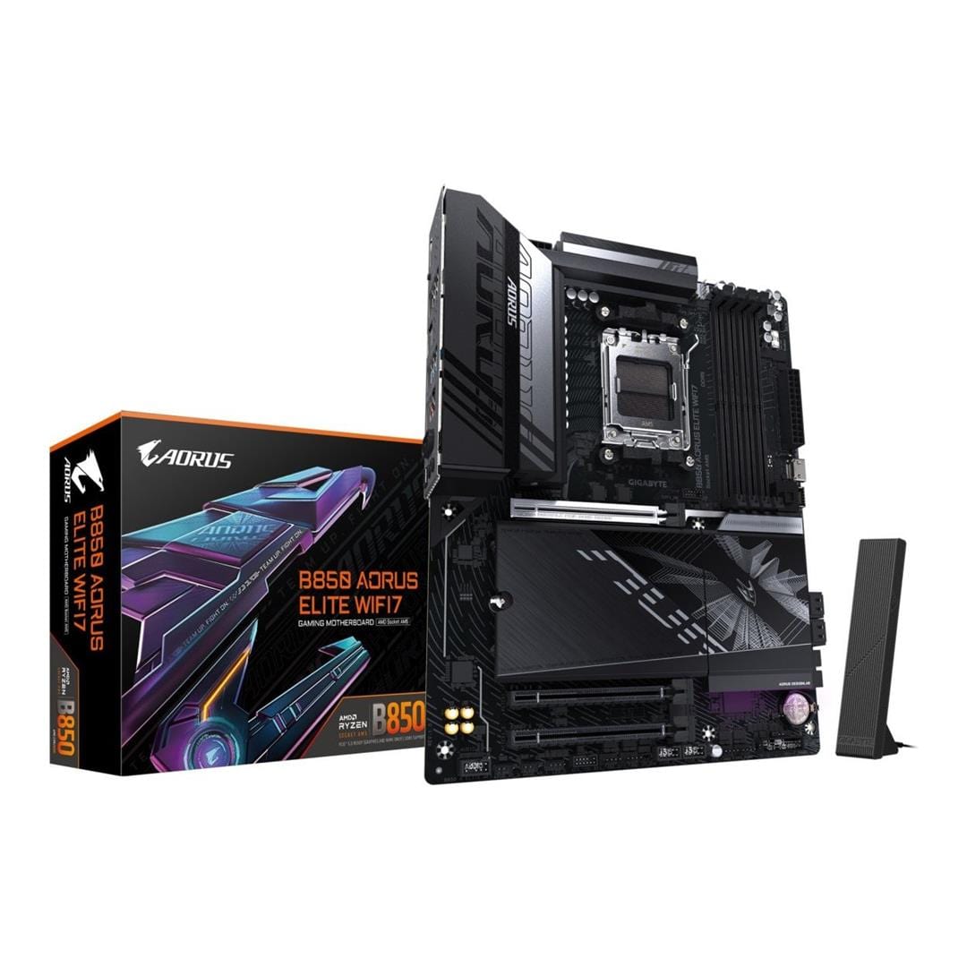 Gigabyte B850 AORUS Elite Wi-Fi 7 AMD Socket AM5 ATX Motherboard