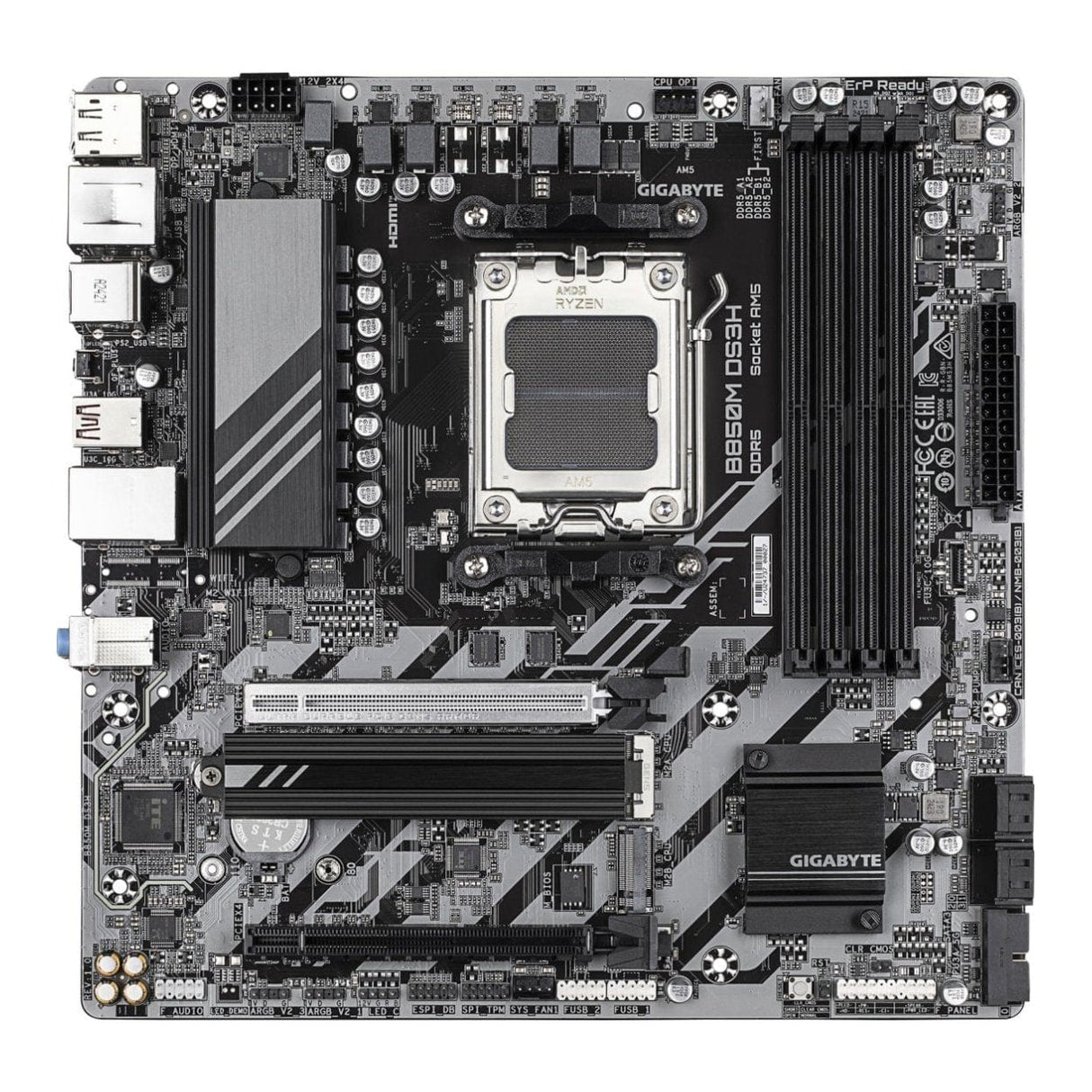 Gigabyte B850M DS3H AMD Socket AM5 Micro-ATX Motherboard